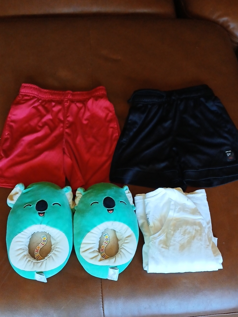 Athletic Works Kids Shorts - Red and Black